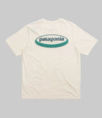 Patagonia Men's Midweight '95 Oval Logo Pocket Tee-Undyed Natural | Patagonia | T Shirt - Northshore Newquay - Surf/Skate Shop