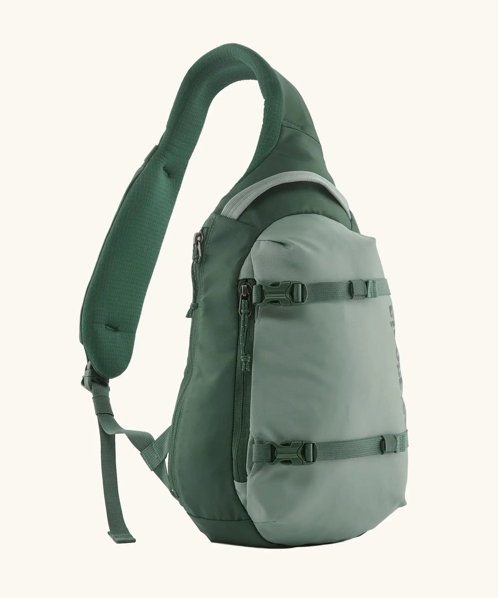 Patagonia Atom Sling Bag 8L Cover Green | Patagonia | - Northshore Newquay - Surf/Skate Shop