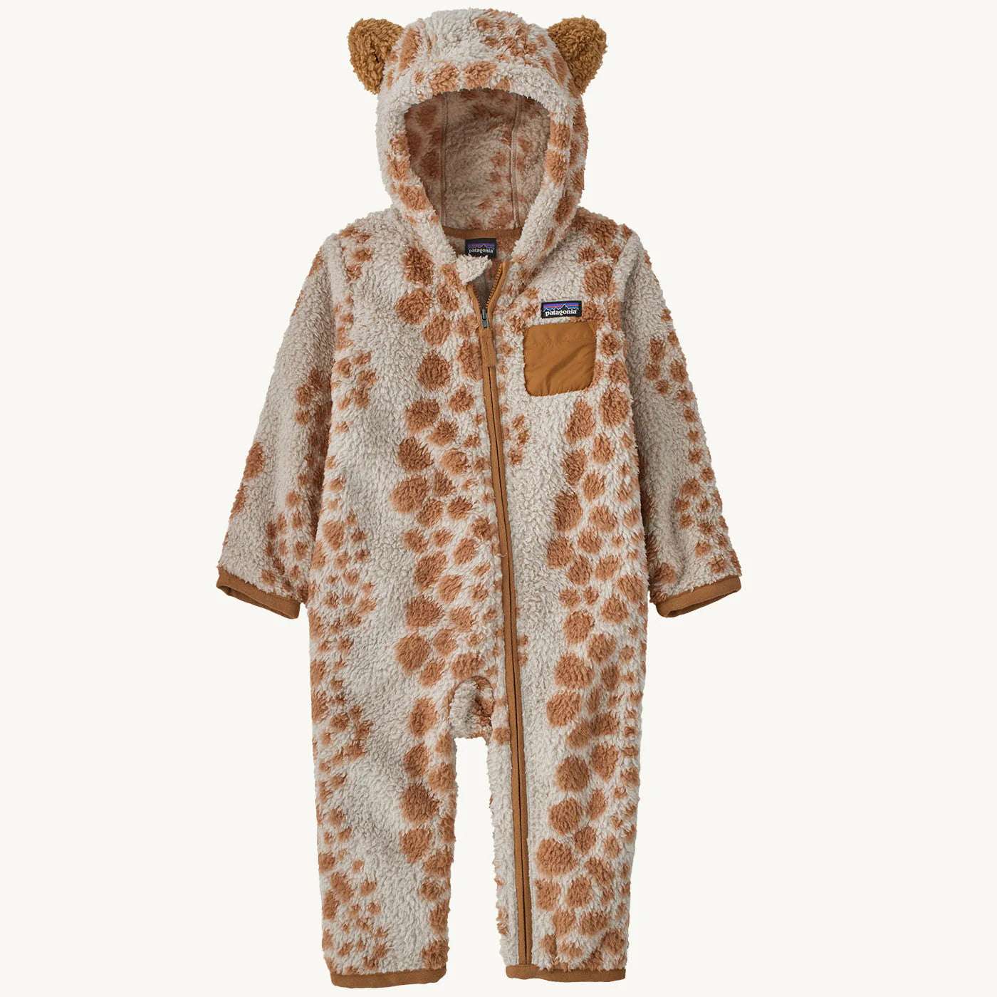 Patagonia Baby Furry Friends Bunting One piece-Shroom Taupe | Patagonia | romper