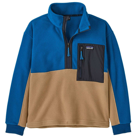 Patagonia Kids' Microdini 1/2-Zip Fleece Pullover-Grayling Brown XXL | Patagonia |
