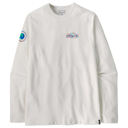 Patagonia Men's Lightweight Unity Fitz Wildrise Crewneck-Birch White XL | Patagonia |