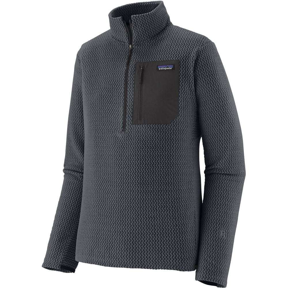 Patagonia Men's R1® Air Fleece Zip-Neck-Smoulder Blue | Patagonia | Fleece - Northshore Newquay - Surf/Skate Shop