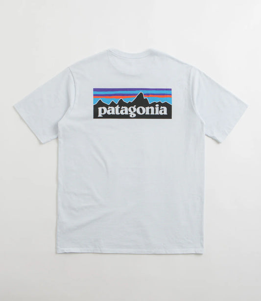 Patagonia Men's P-6 Logo Responsibili-Tee®-White XL | Patagonia |