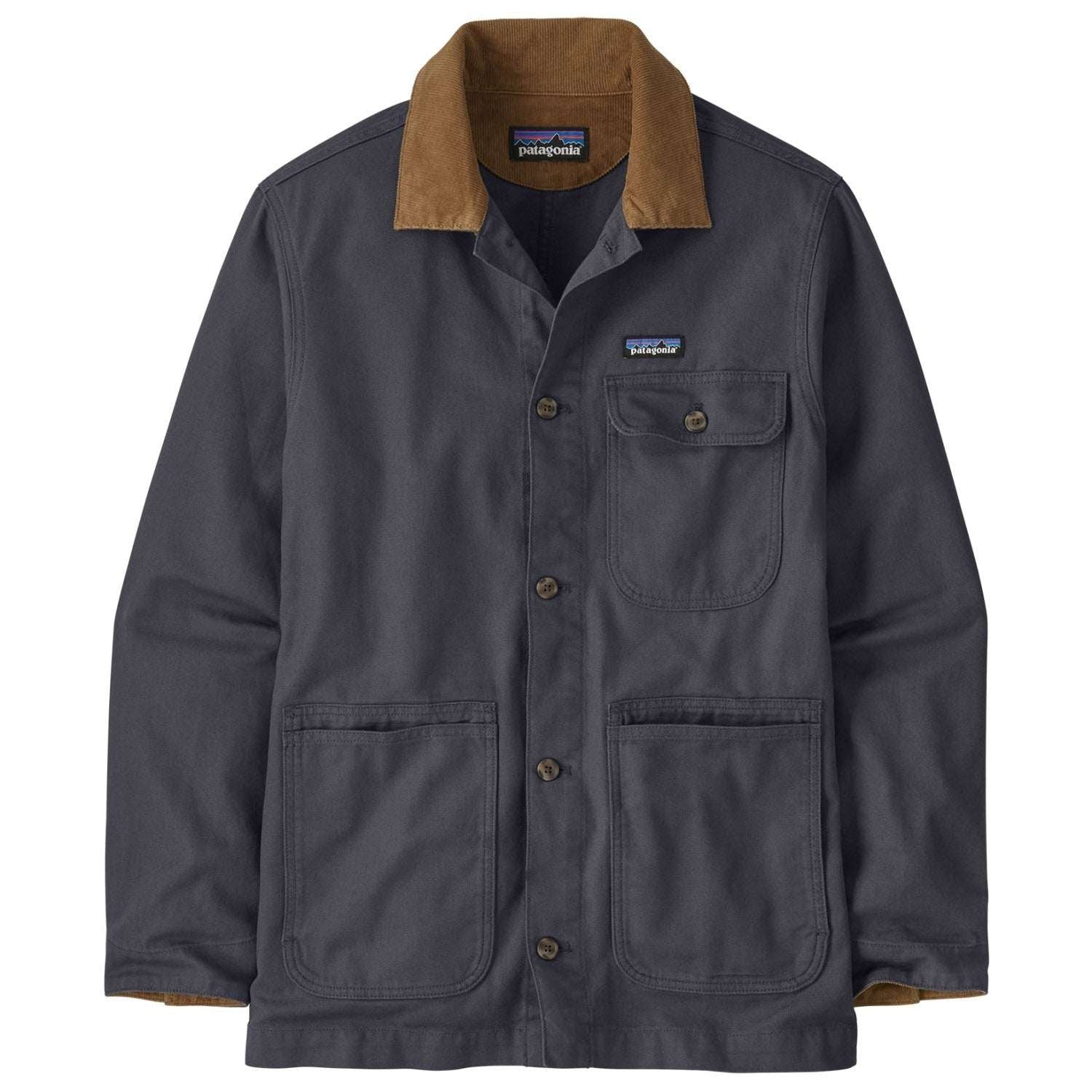 Patagonia Men's Point Reyes Canvas Jacket-Smoulder Blue | Patagonia |