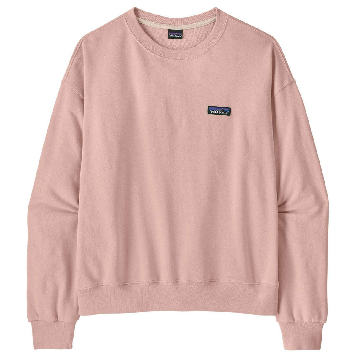 Patagonia Women's Daily Crew-Pink Frost | Patagonia | - Northshore Newquay - Surf/Skate Shop