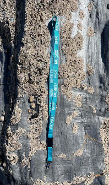 Northshore logo lanyard Lagoon Blue | Northshore Surf Shop |