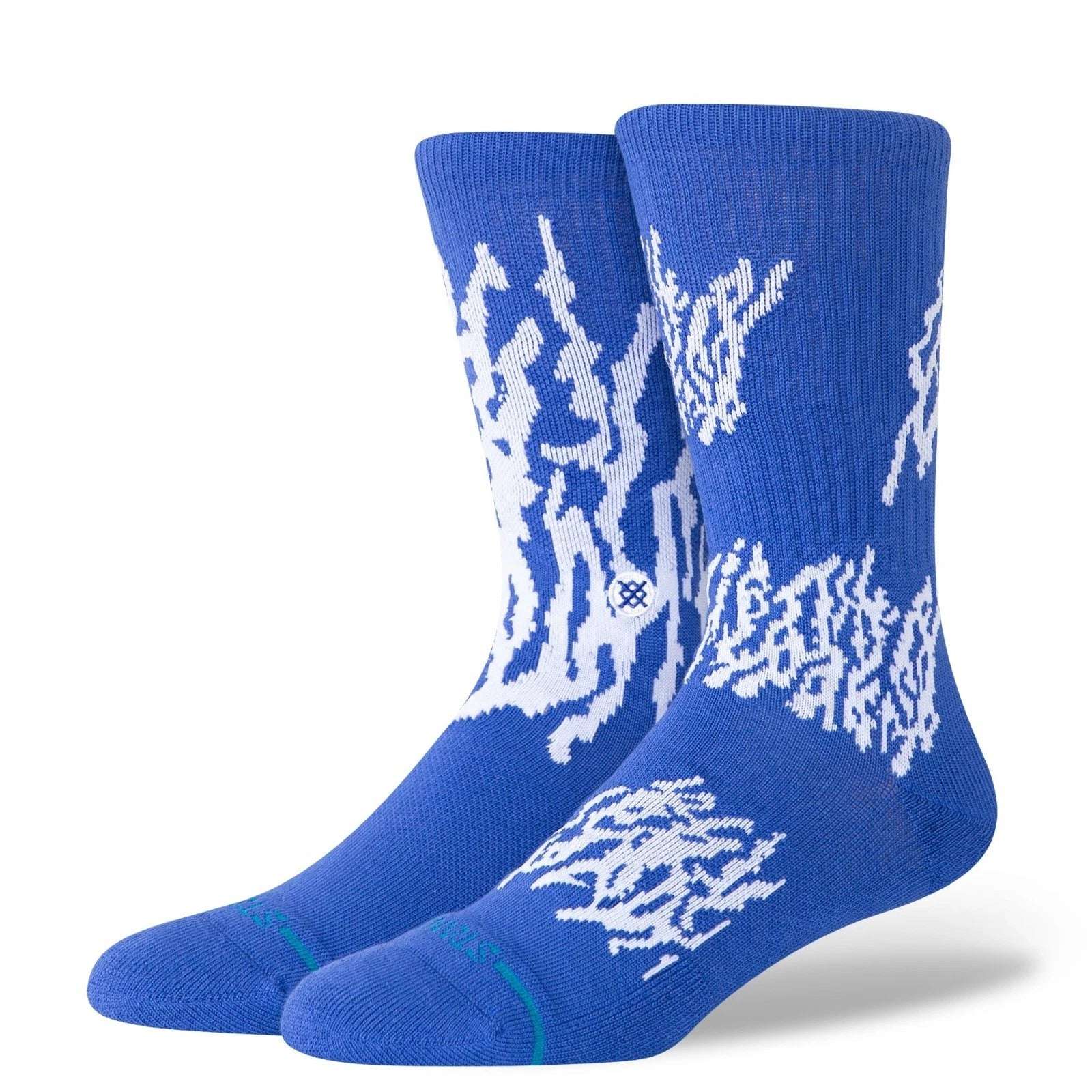 STANCE GLACIER CREW SOCK-Cobalt Blue | Stance | Sports socks