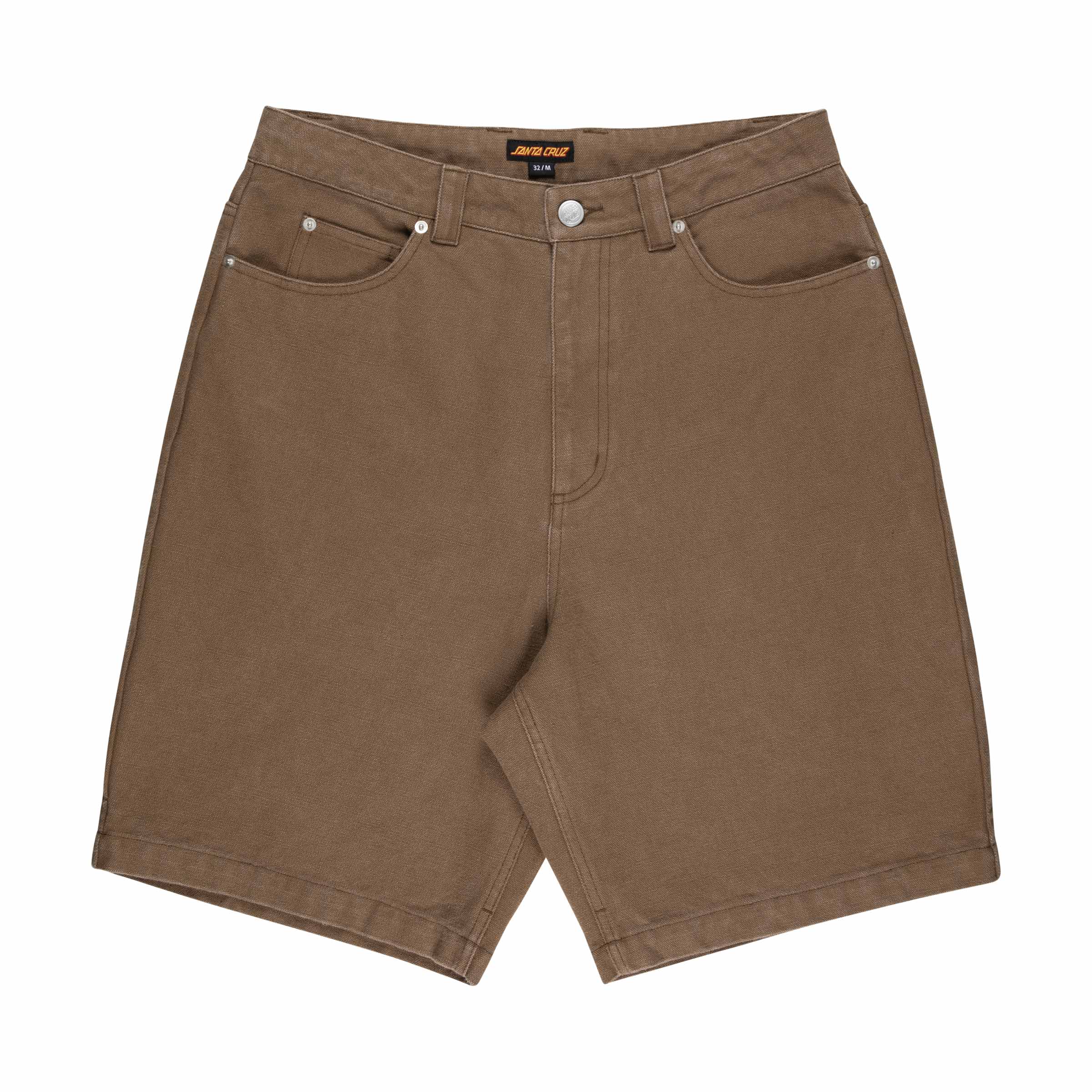 Santa Cruz Big Shorts-Taupe Canvas | Santa Cruz | - Northshore Newquay - Surf/Skate Shop