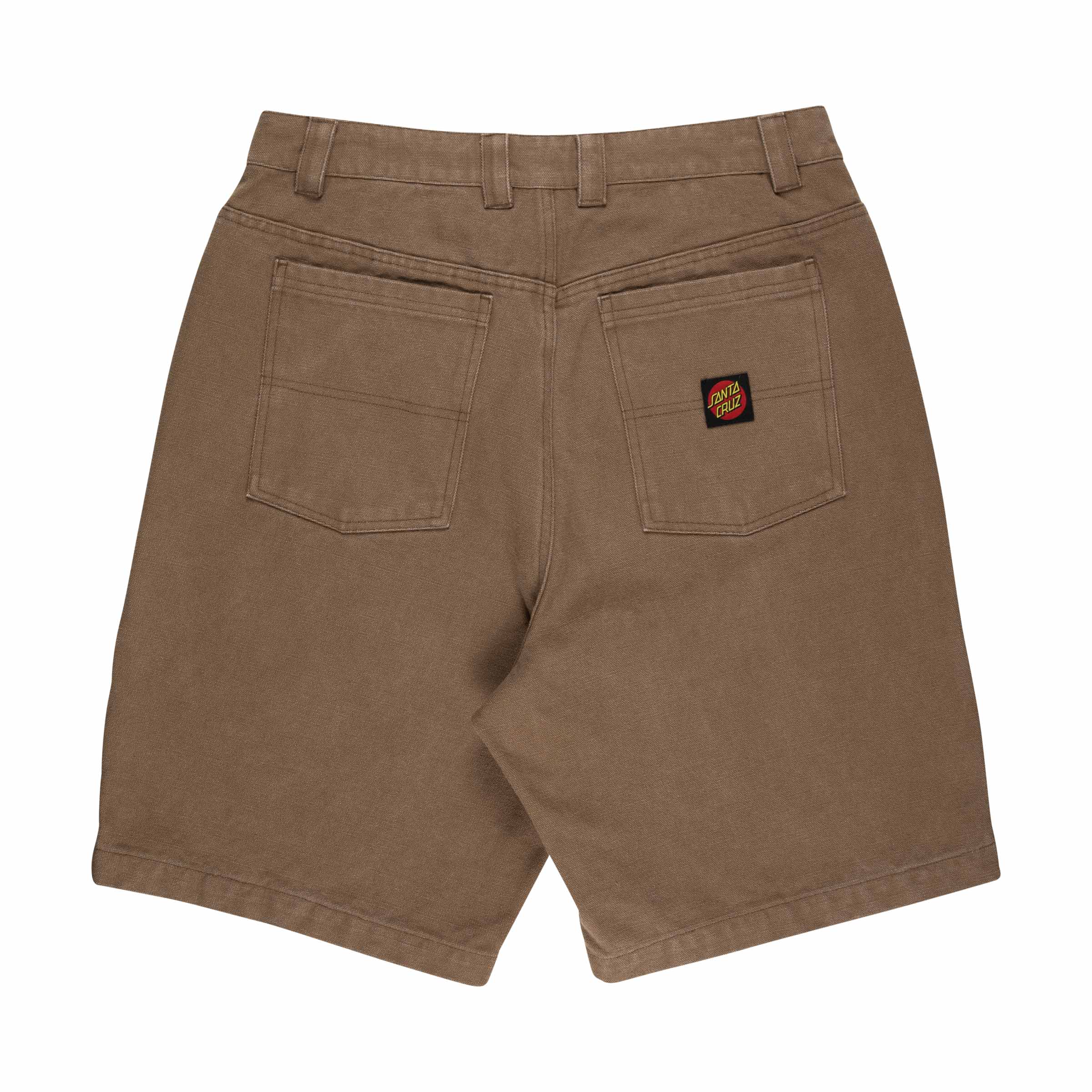Santa Cruz Big Shorts-Taupe Canvas | Santa Cruz | - Northshore Newquay - Surf/Skate Shop