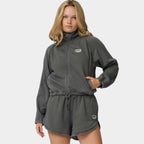 Santa Cruz Women's Groovy Stack Track Top-Grey Wash | Santa Cruz | - Northshore Newquay - Surf/Skate Shop