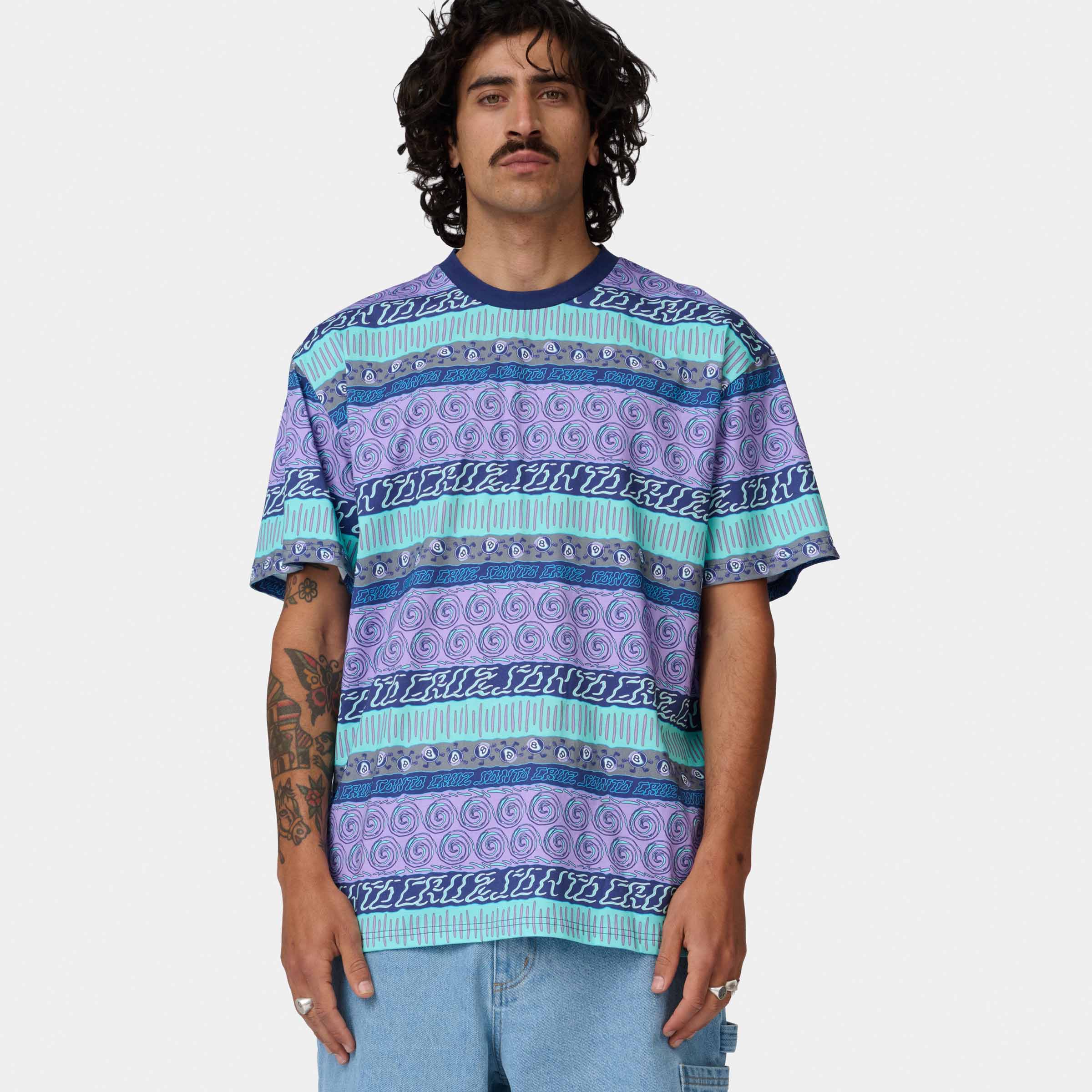 Santa Cruz Heights T-Shirt-Winkowski Vertigo | Santa Cruz | - Northshore Newquay - Surf/Skate Shop