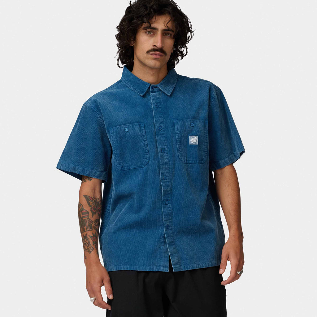 Santa Cruz Jimi Shirt-Teal | Santa Cruz | - Northshore Newquay - Surf/Skate Shop