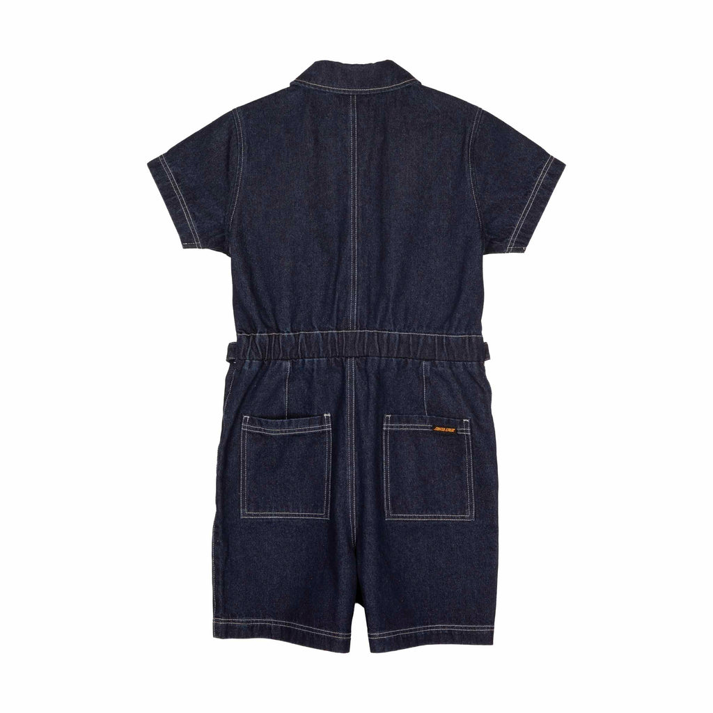 Santa Cruz Women's Line Up Utility Playsuit-Dark Denim | Santa Cruz | - Northshore Newquay - Surf/Skate Shop