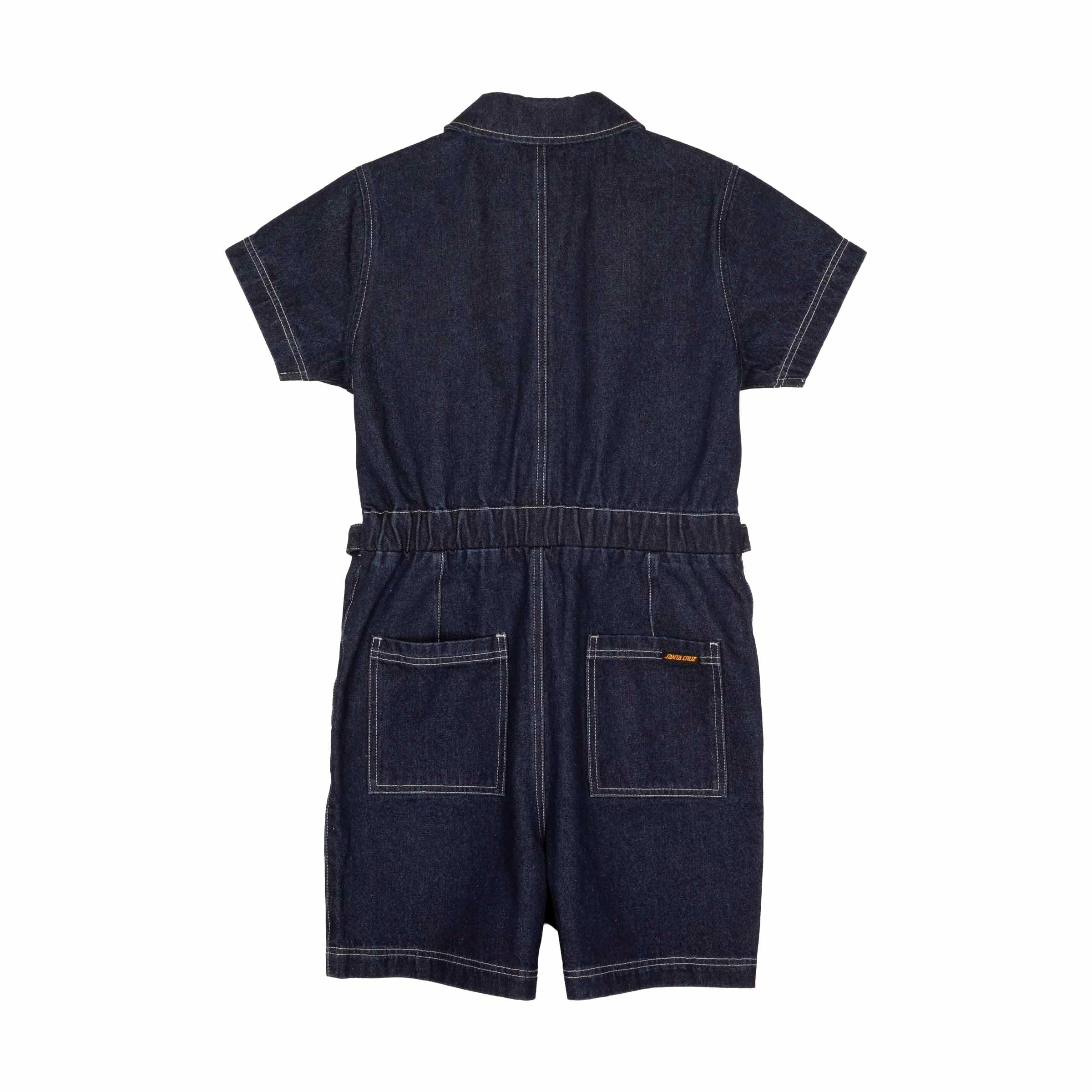 Santa Cruz Women's Line Up Utility Playsuit-Dark Denim | Santa Cruz | - Northshore Newquay - Surf/Skate Shop