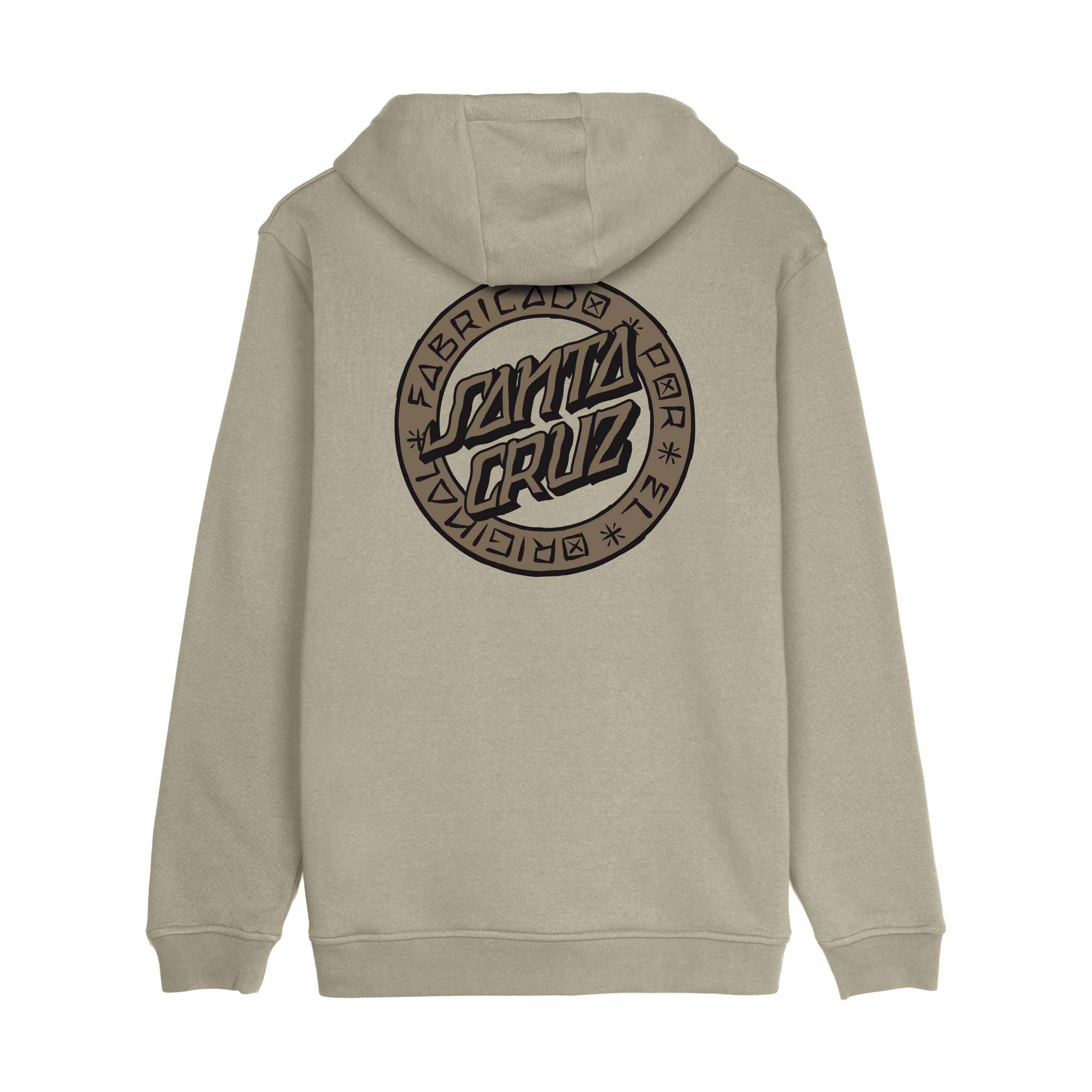 Santa Cruz Loco Dot Hoody- Grey Stone | Santa Cruz | - Northshore Newquay - Surf/Skate Shop