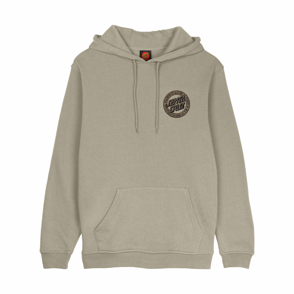 Santa Cruz Loco Dot Hoody- Grey Stone | Santa Cruz | - Northshore Newquay - Surf/Skate Shop