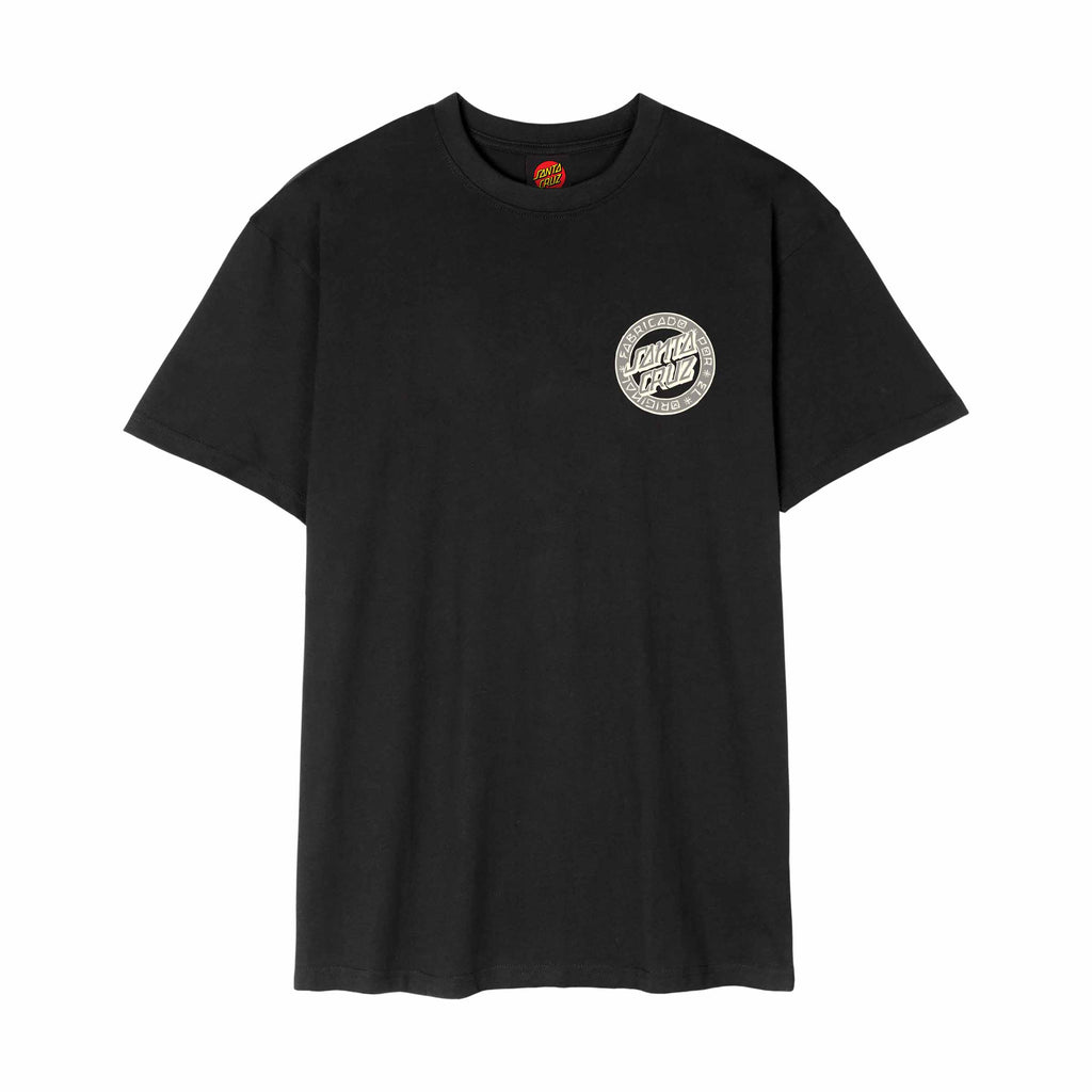 Santa Cruz Loco Dot T-Shirt-Black | Santa Cruz | - Northshore Newquay - Surf/Skate Shop