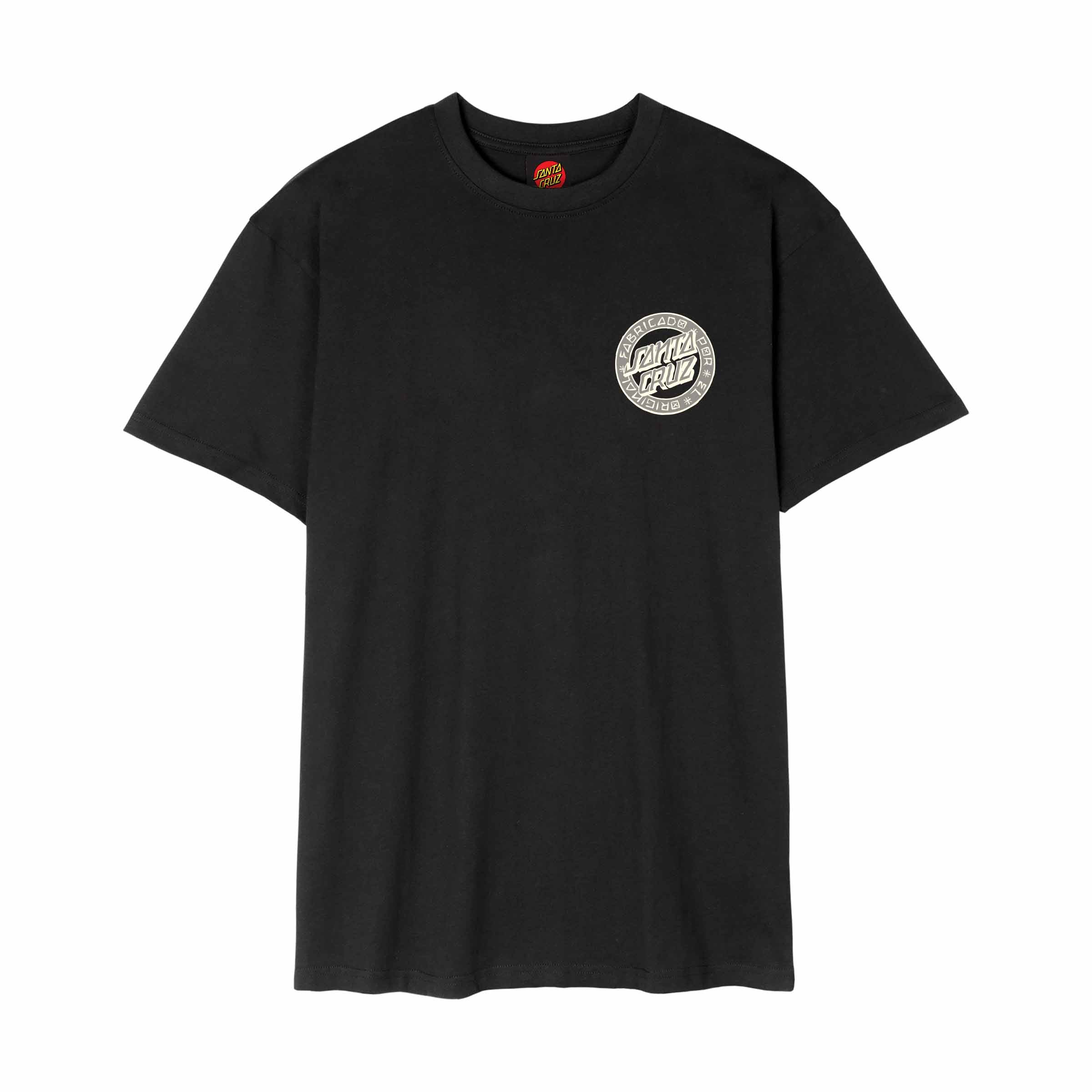 Santa Cruz Loco Dot T-Shirt-Black | Santa Cruz | - Northshore Newquay - Surf/Skate Shop