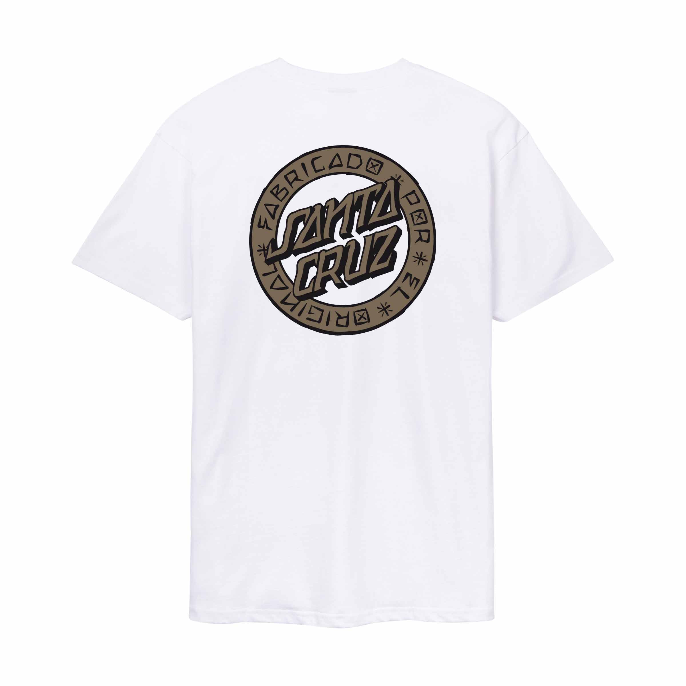 Santa Cruz Loco Dot T-Shirt-White | Santa Cruz | - Northshore Newquay - Surf/Skate Shop
