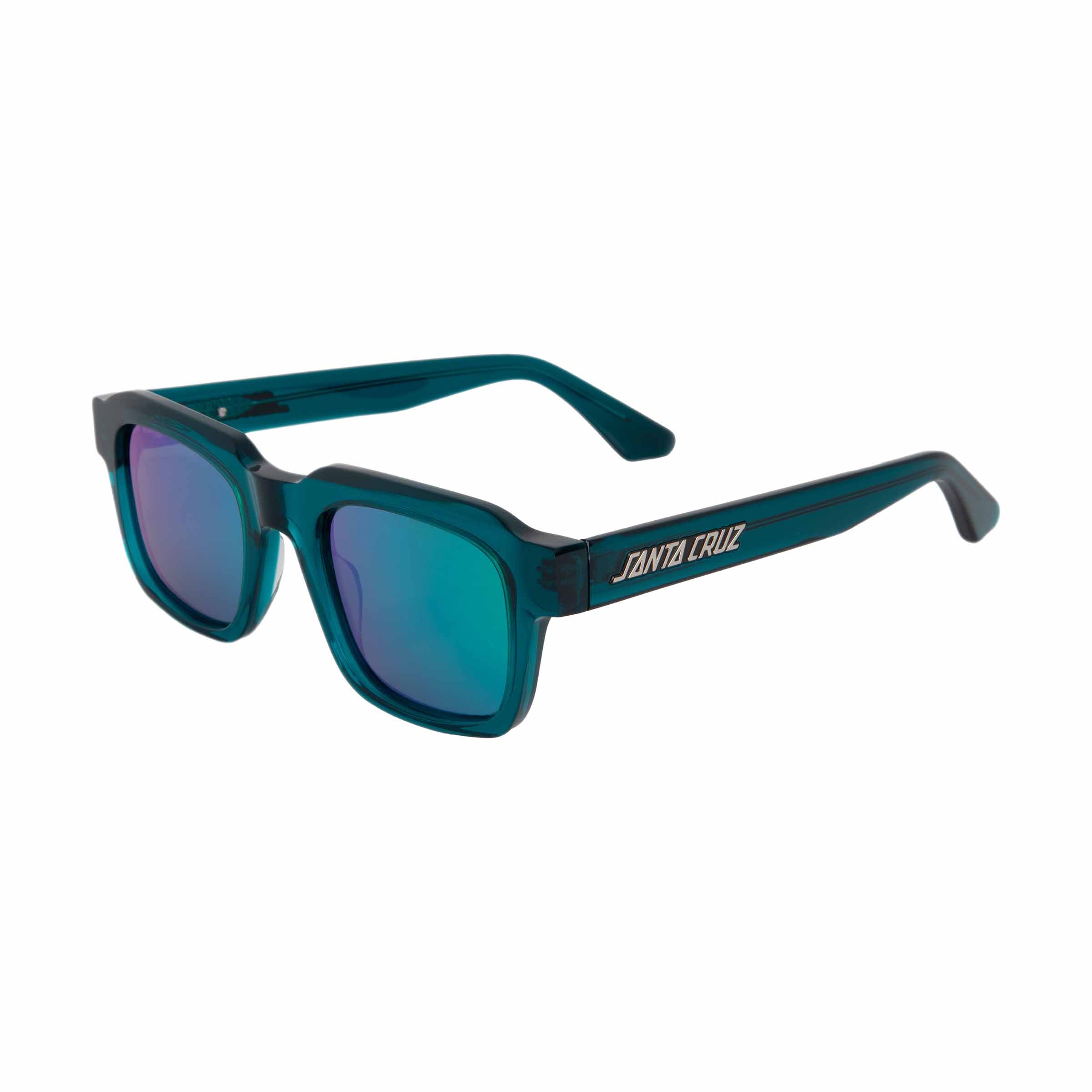 Santa Cruz Mimi Sunglasses Transparent Teal Green | Santa Cruz | - Northshore Newquay - Surf/Skate Shop