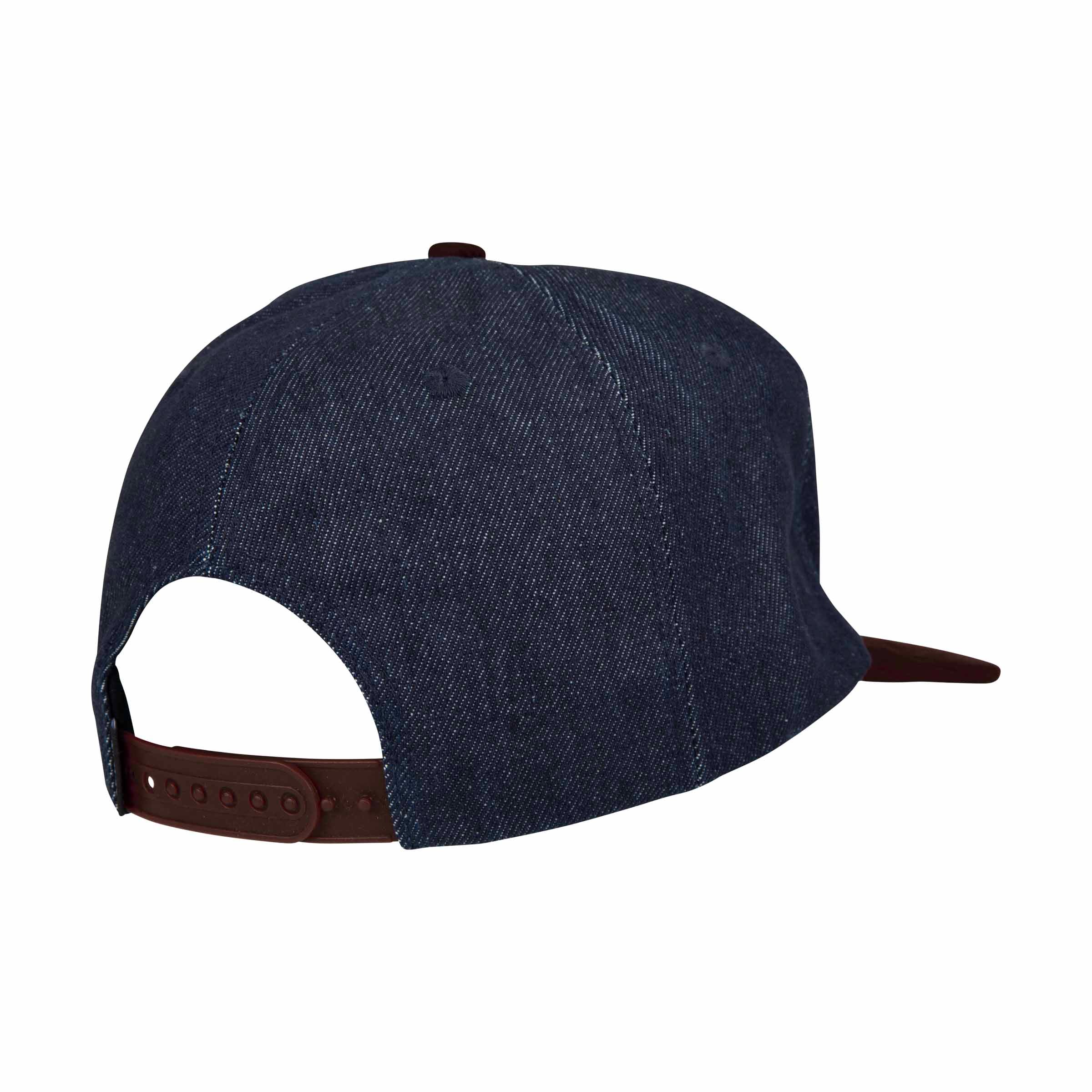 Santa Cruz Opus Dot Snapback-Dark Denim/Coffee Cord | Santa Cruz | - Northshore Newquay - Surf/Skate Shop