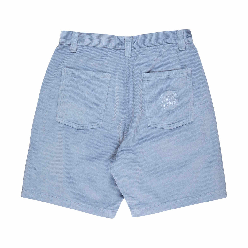 Santa Cruz Opus Dot Cord Workwear Shorts-Fresh Blue | Santa Cruz | - Northshore Newquay - Surf/Skate Shop