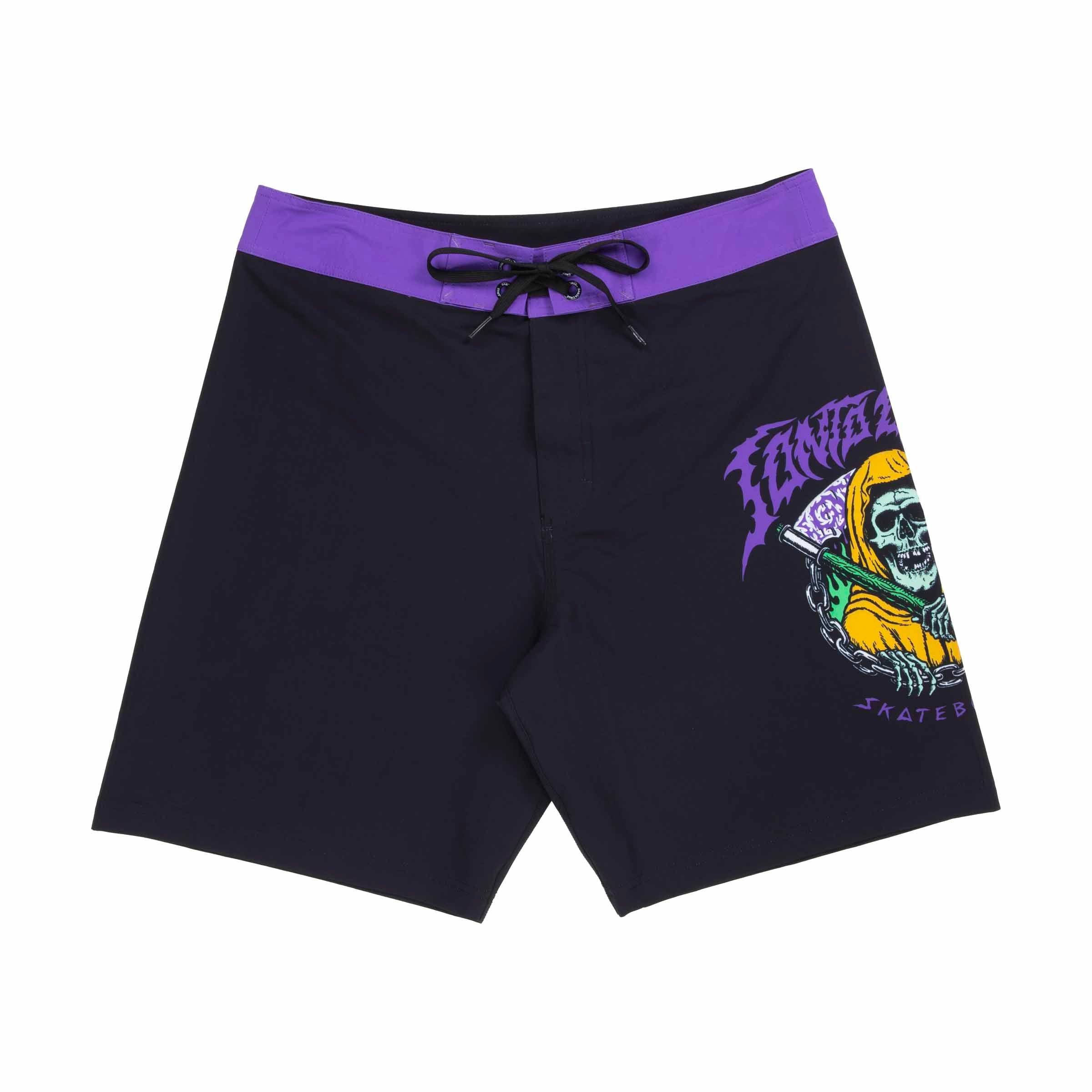 Santa Cruz Out Of Time Boardshorts-Black | Santa Cruz | - Northshore Newquay - Surf/Skate Shop