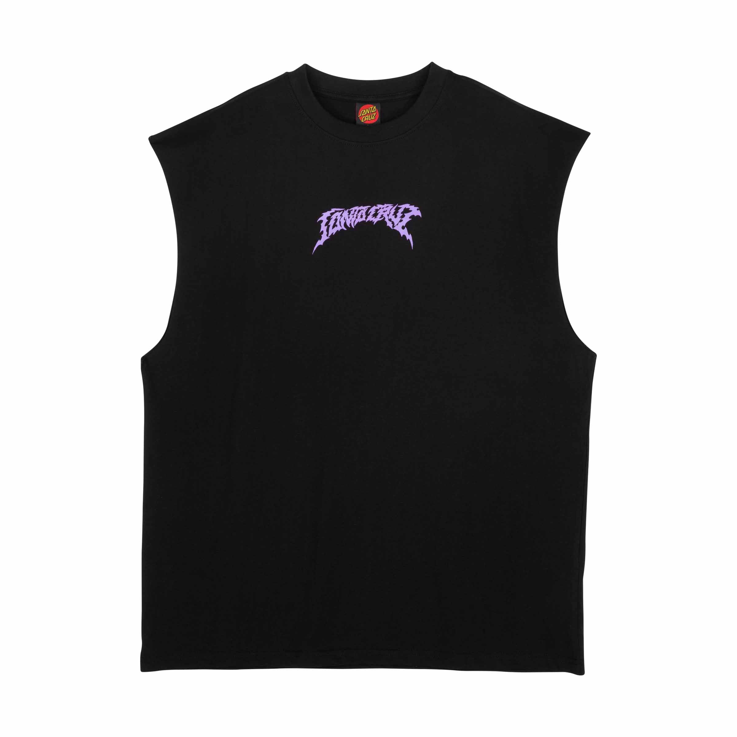 Santa Cruz Out Of Time Tank-Black | Santa Cruz | - Northshore Newquay - Surf/Skate Shop