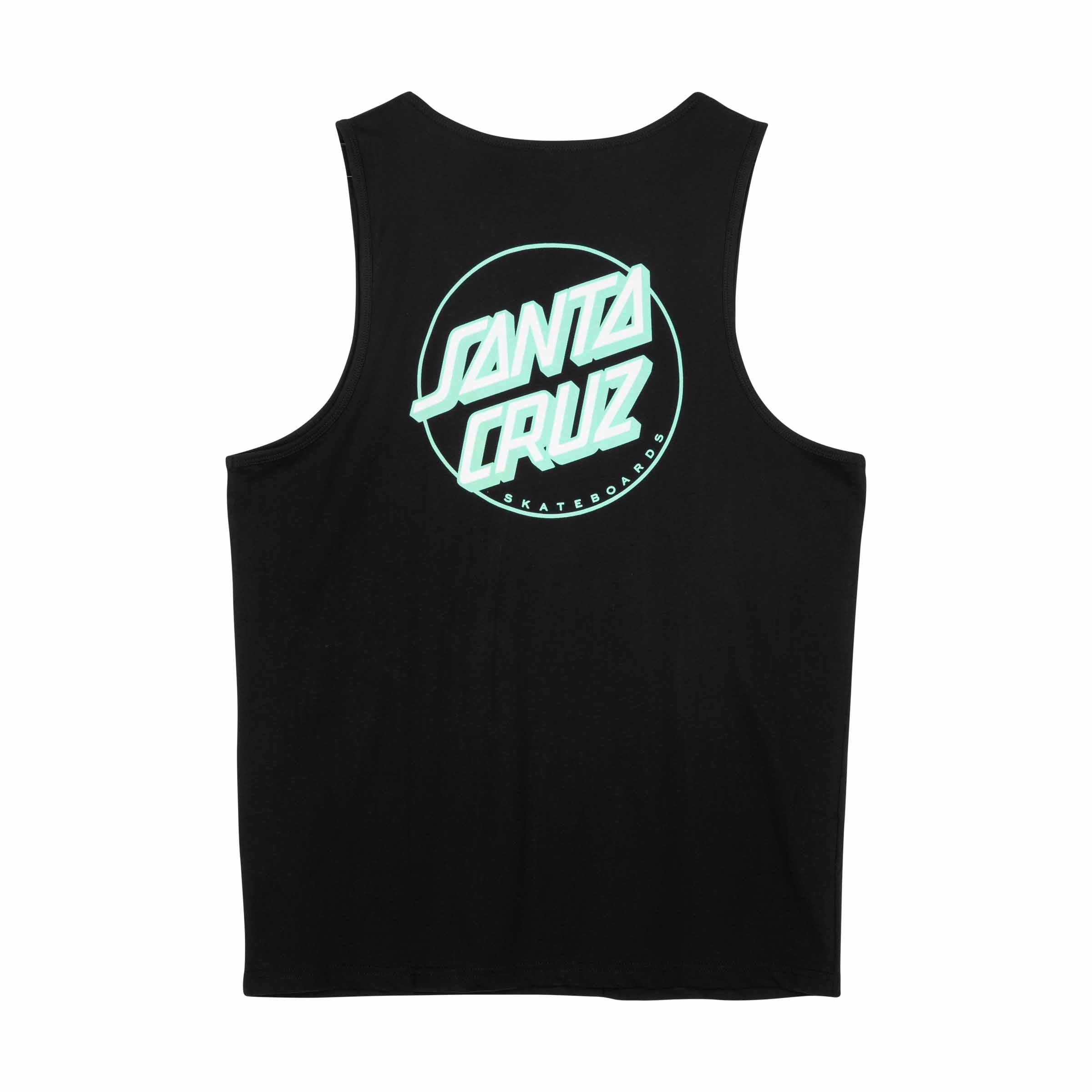 Santa Cruz Partial Dot Vest-Black/Mint | Santa Cruz | - Northshore Newquay - Surf/Skate Shop