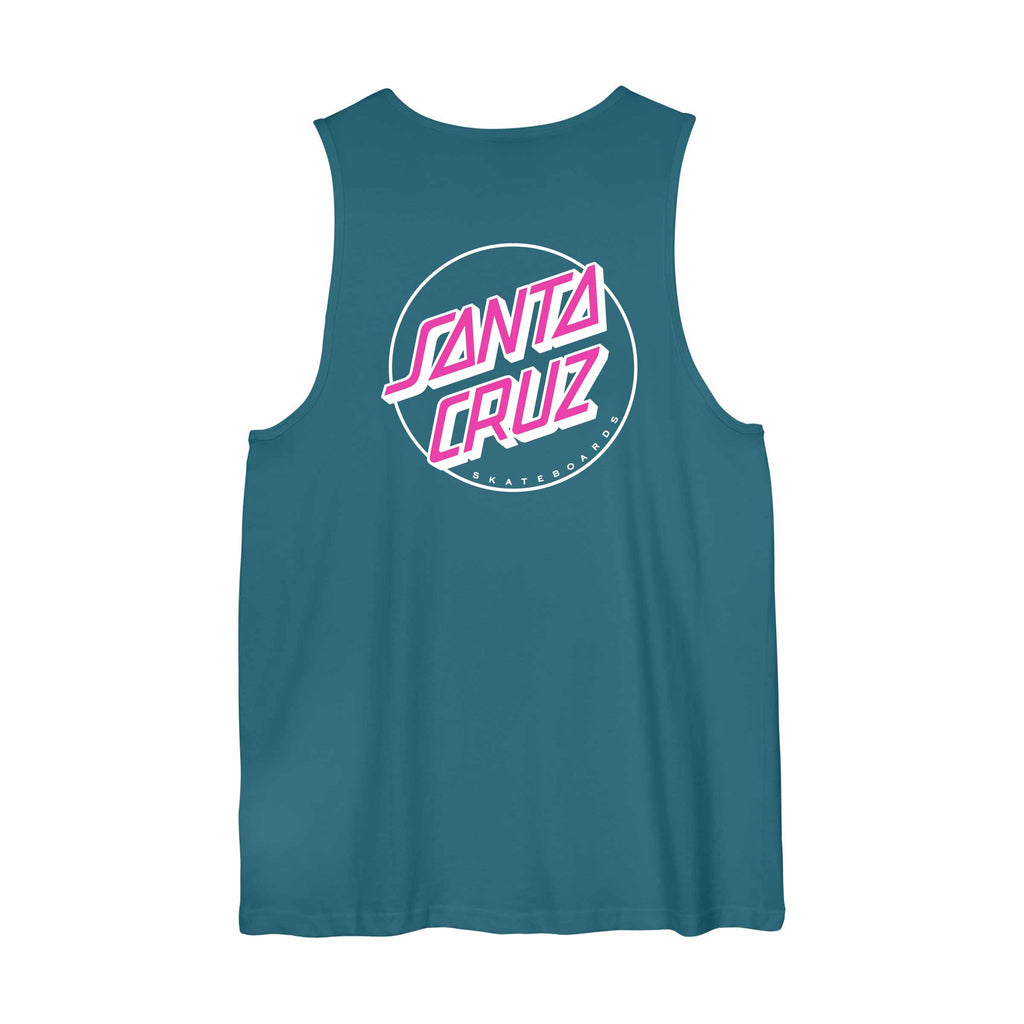 Santa Cruz Partial Dot Vest-Teal | Santa Cruz | - Northshore Newquay - Surf/Skate Shop