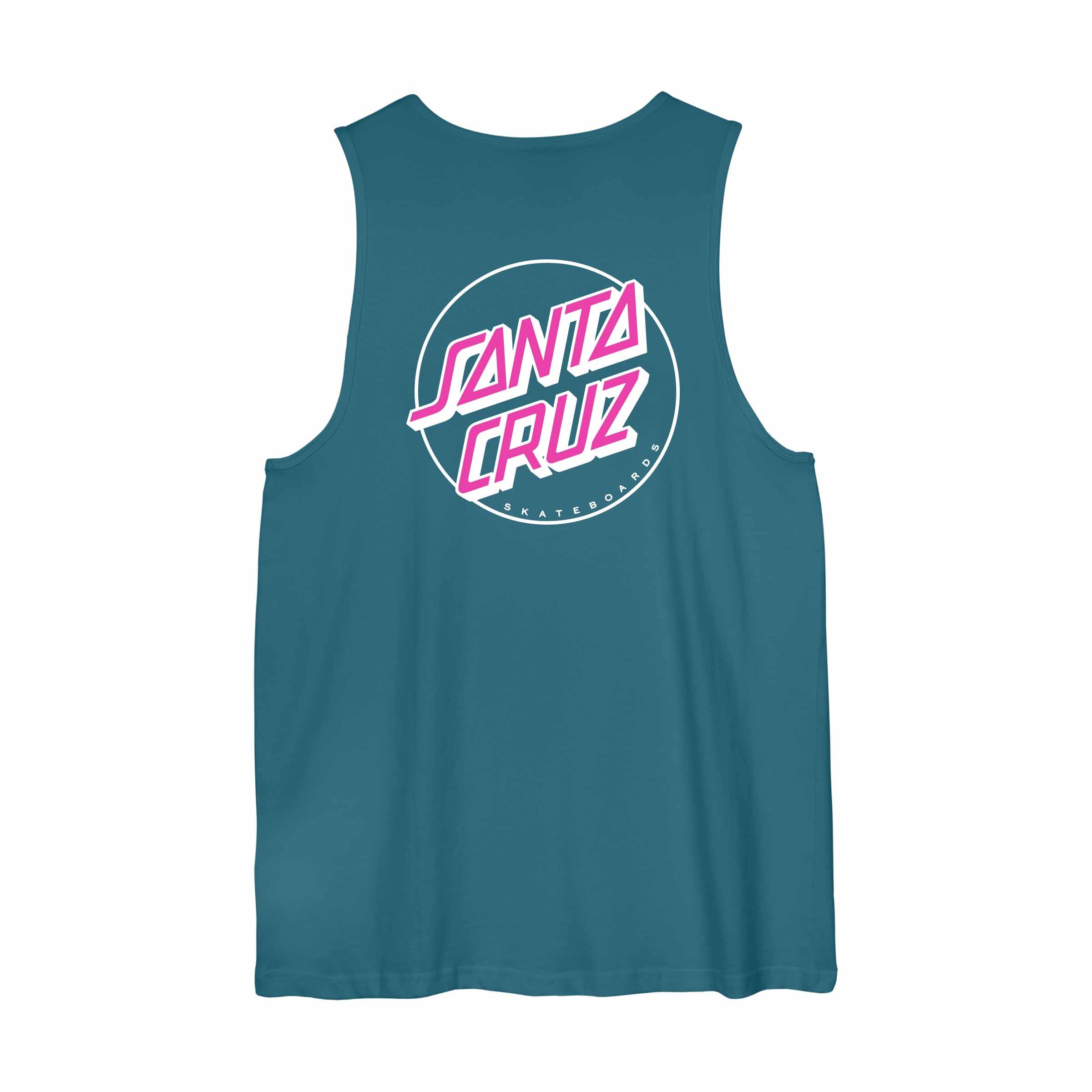 Santa Cruz Partial Dot Vest-Teal | Santa Cruz | - Northshore Newquay - Surf/Skate Shop