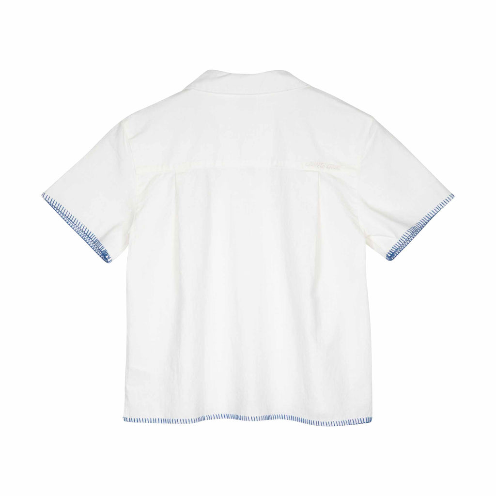 Santa Cruz Reef Shirt-Off White | Santa Cruz | - Northshore Newquay - Surf/Skate Shop