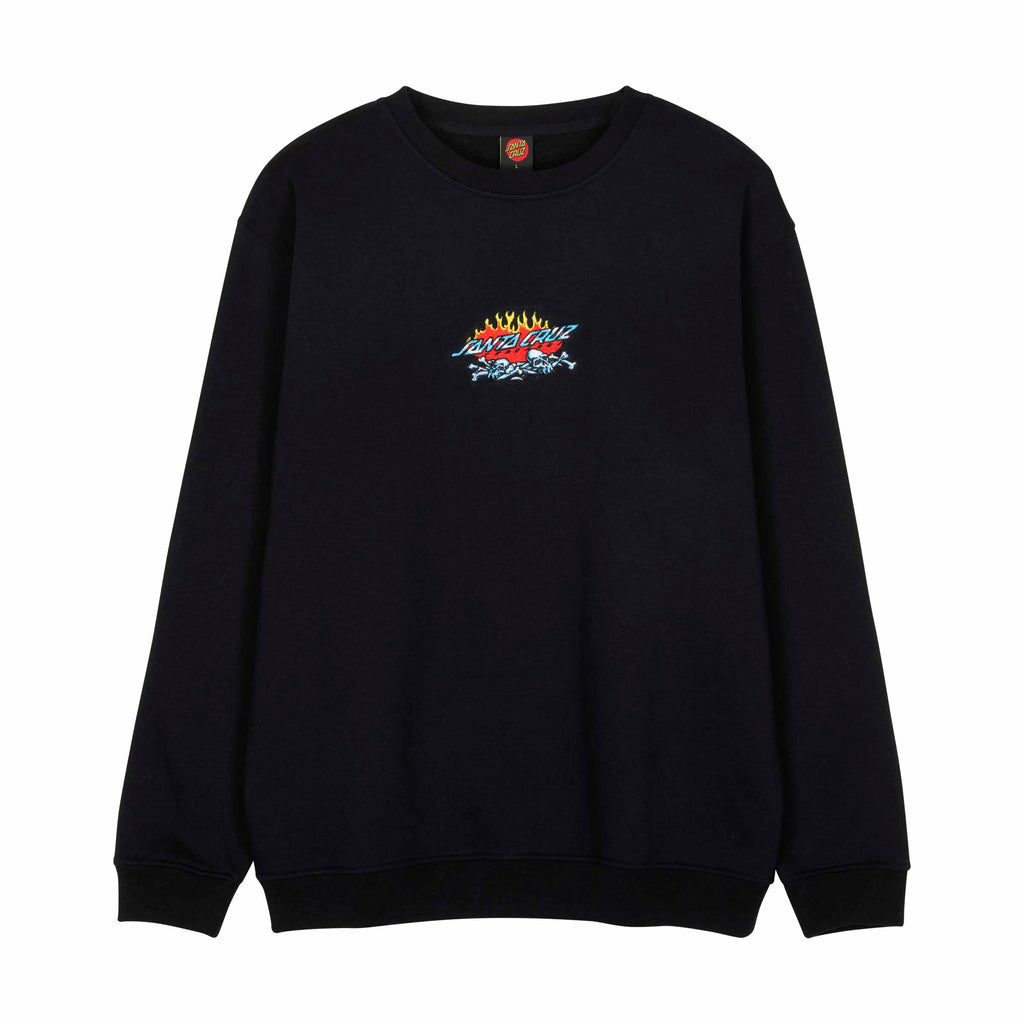 Santa Cruz Salba Voodoo Pit Crew-Black | Santa Cruz | - Northshore Newquay - Surf/Skate Shop