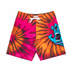Santa Cruz Screaming Hand Boardshort-Pink/Orange Tie Dye | Santa Cruz | - Northshore Newquay - Surf/Skate Shop