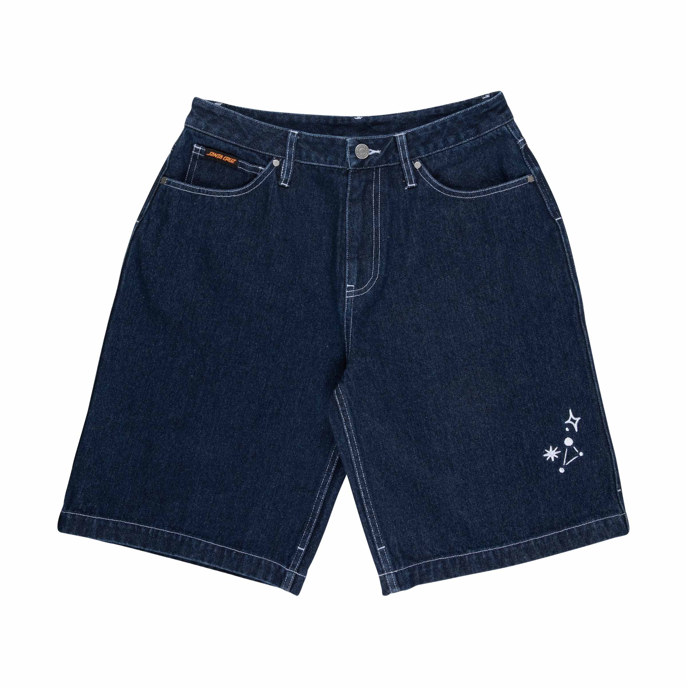Santa Cruz Women's Sun Split Shorts-Dark Denim UK14 | Santa Cruz | - Northshore Newquay - Surf/Skate Shop