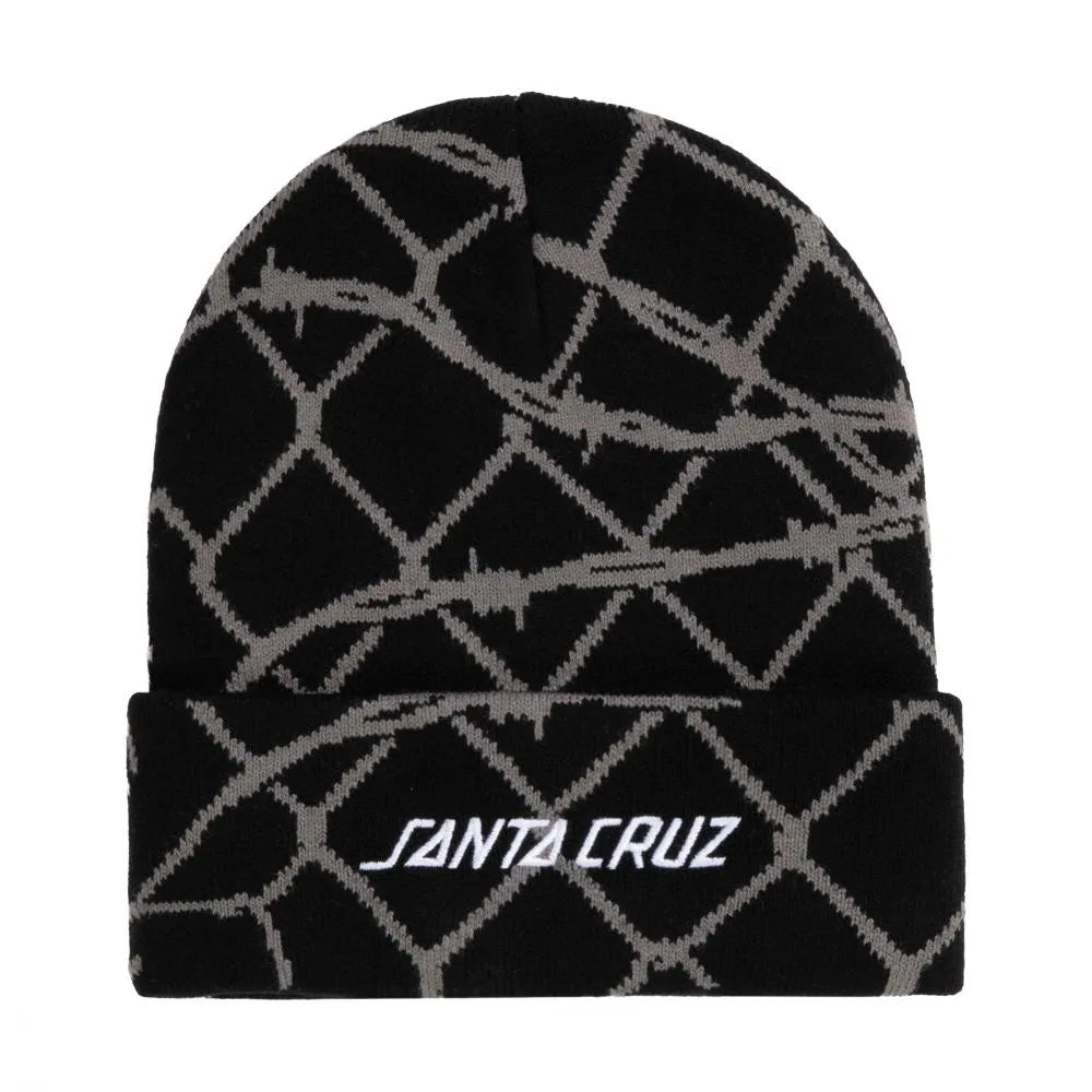 Santa Cruz Spot Chain Beanie-Black