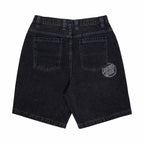 Santa Cruz Stamped Big Shorts-Black | Santa Cruz | - Northshore Newquay - Surf/Skate Shop