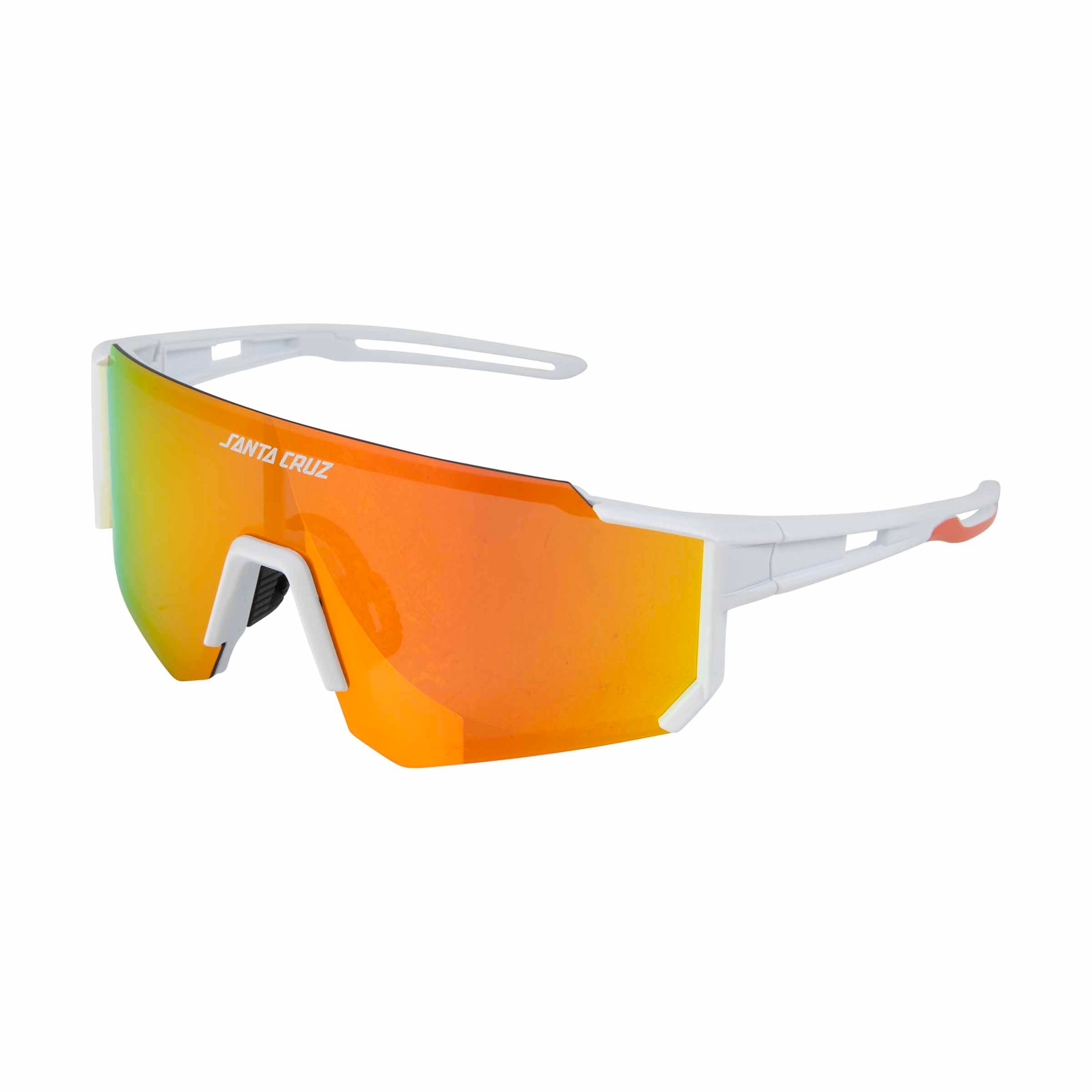 Santa Cruz Strip Racer Sunglasses White Orange Red | Santa Cruz | - Northshore Newquay - Surf/Skate Shop