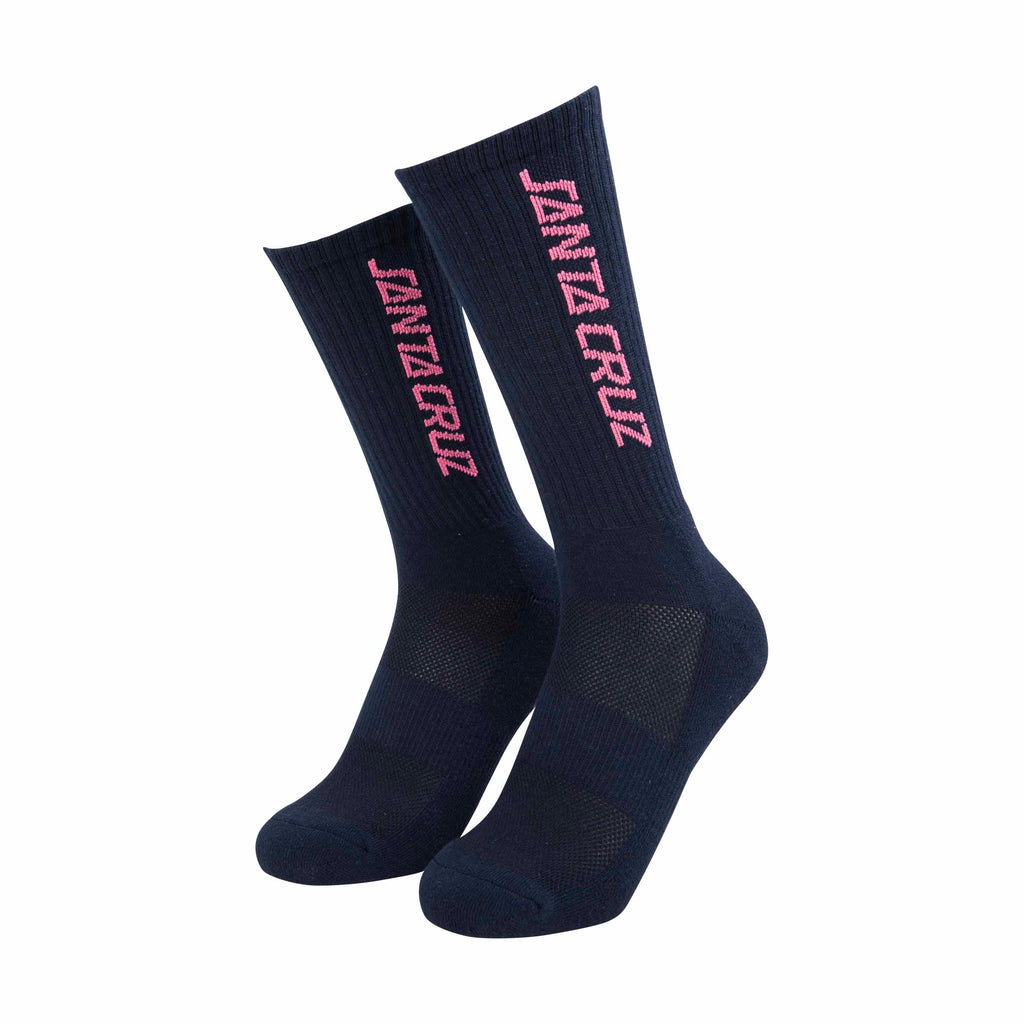 Santa Cruz Strip Socks(3 Pack)-Assorted | Santa Cruz | - Northshore Newquay - Surf/Skate Shop