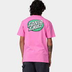 Santa Cruz Vertigo Dot T-Shirt-Electric Pink | Santa Cruz | - Northshore Newquay - Surf/Skate Shop