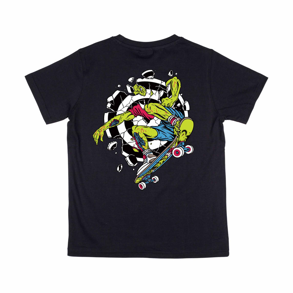 Santa Cruz Youth Rob Smasher T-shirt-Black | Santa Cruz | - Northshore Newquay - Surf/Skate Shop