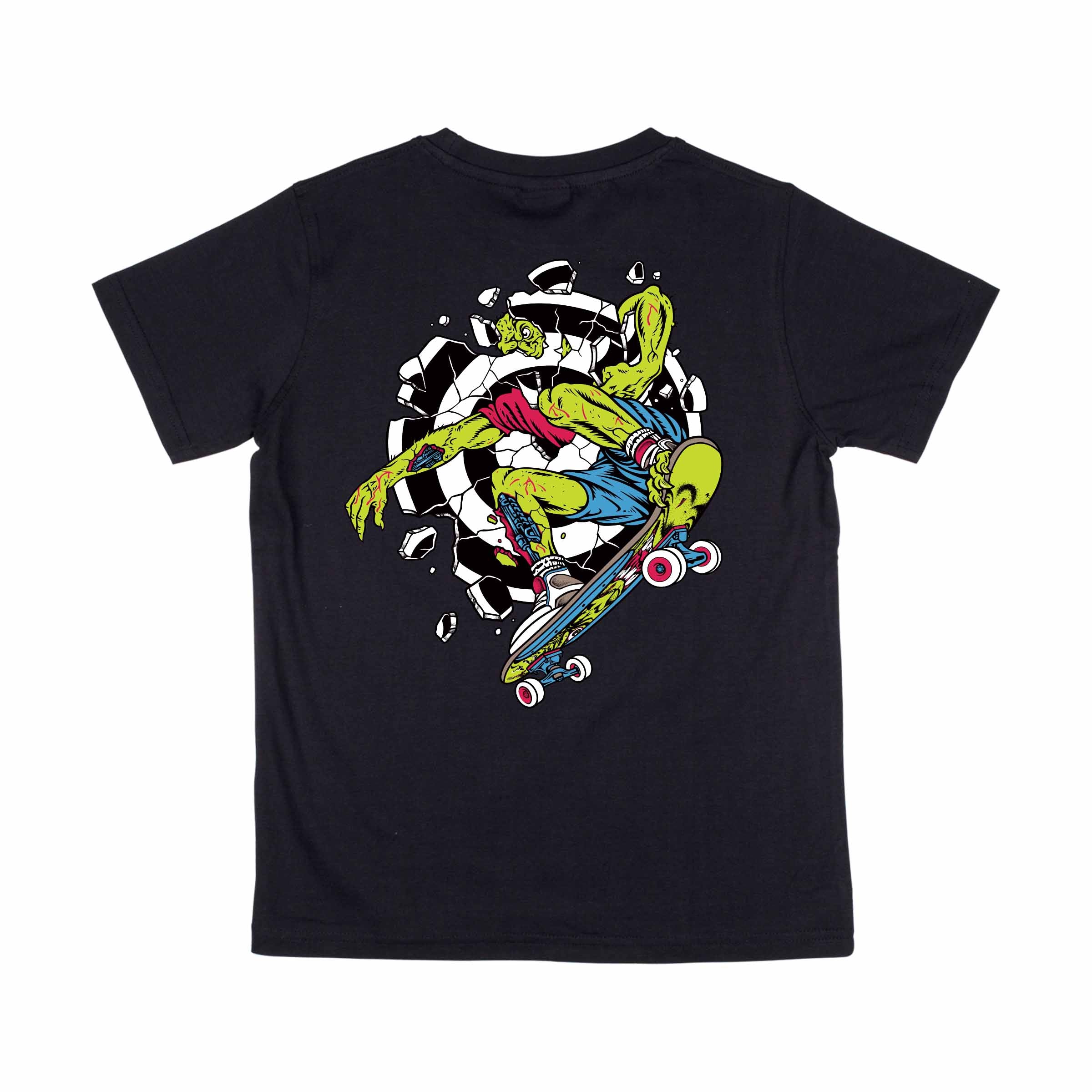 Santa Cruz Youth Rob Smasher T-shirt-Black | Santa Cruz | - Northshore Newquay - Surf/Skate Shop