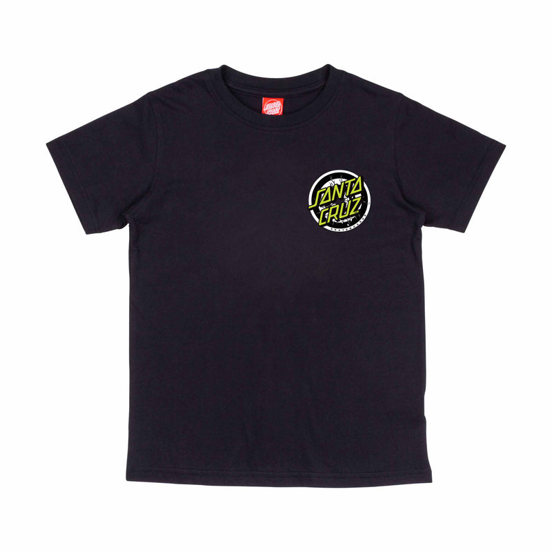 Santa Cruz Youth Rob Smasher T-shirt-Black | Santa Cruz | - Northshore Newquay - Surf/Skate Shop