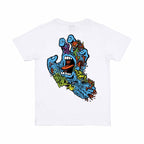 Santa Cruz Youth Roskopp Screaming Five T-shirt-White | Santa Cruz | - Northshore Newquay - Surf/Skate Shop