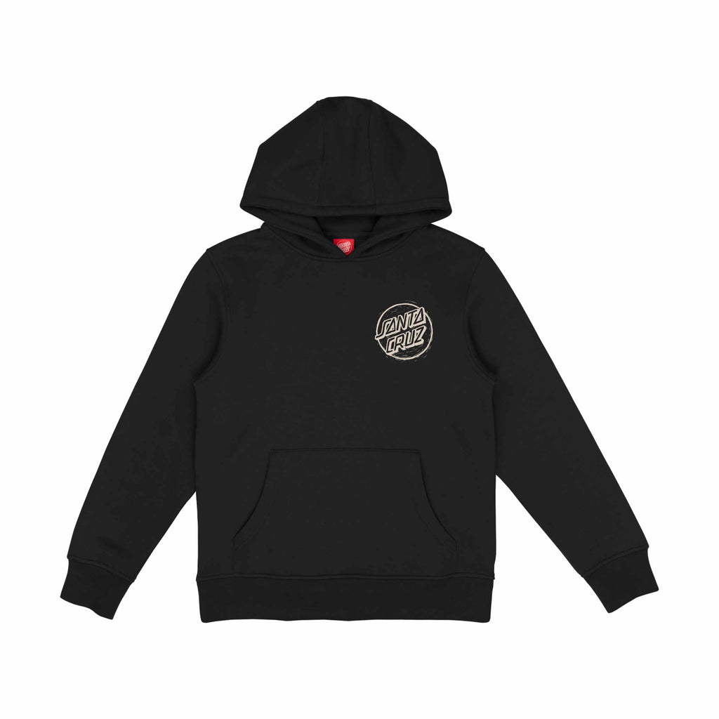 Santa Cruz Youth Stamped Opus Camo Hoody-Black | Santa Cruz | - Northshore Newquay - Surf/Skate Shop