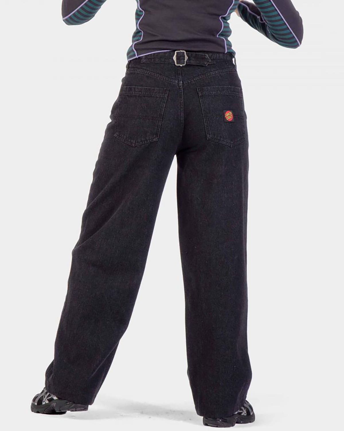 Santa Cruz Women's Classic Cinch Pant-Black Wash