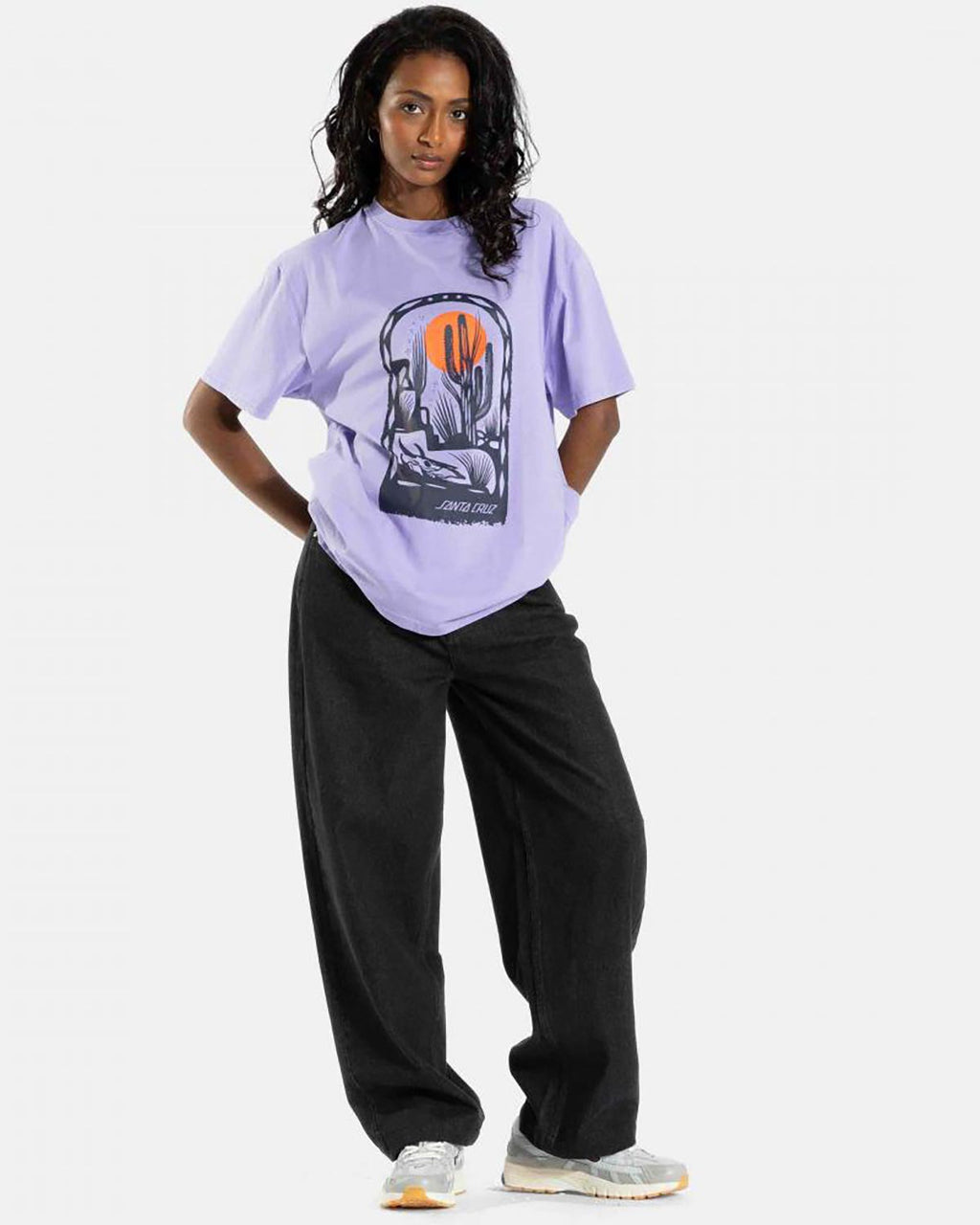 Santa Cruz Women's Classic Cinch Pant-Black Wash