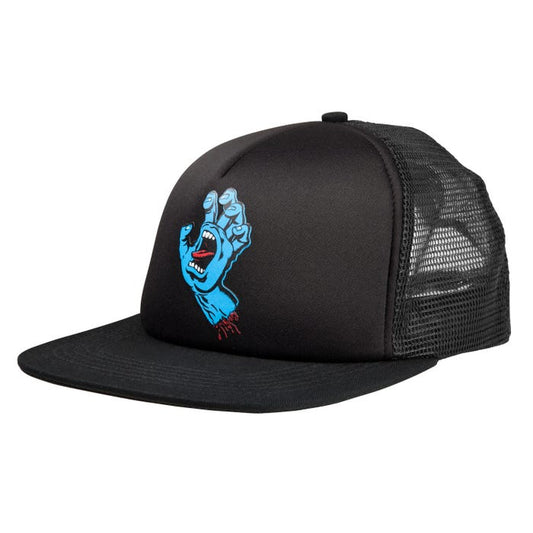 Santa Cruz Classic Hand Mesh back Cap-Black/Black | Santa Cruz | Cap