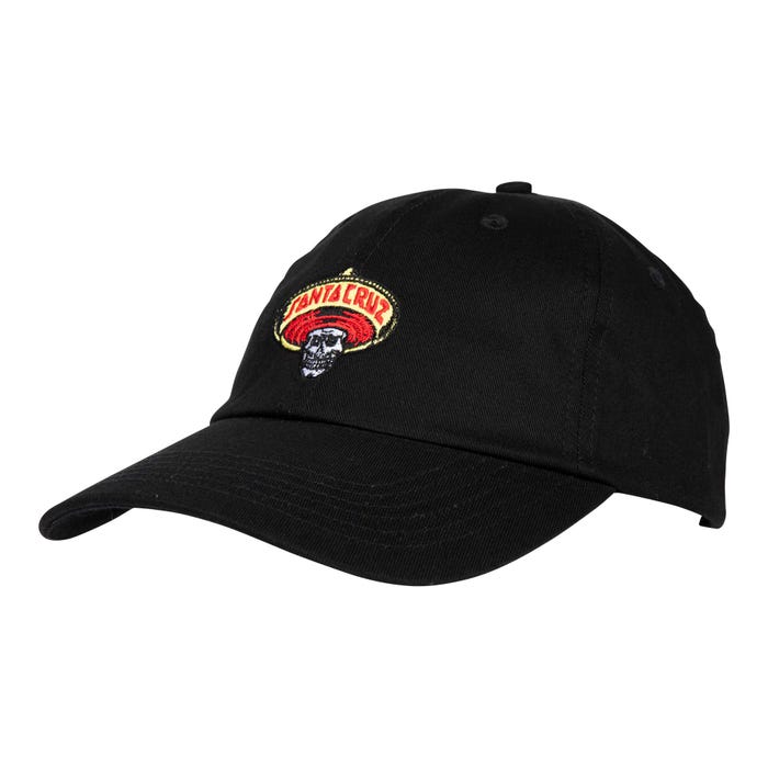 Santa Cruz Guzman Skull Cap-Black | Santa Cruz | Cap - Northshore Newquay - Surf/Skate Shop
