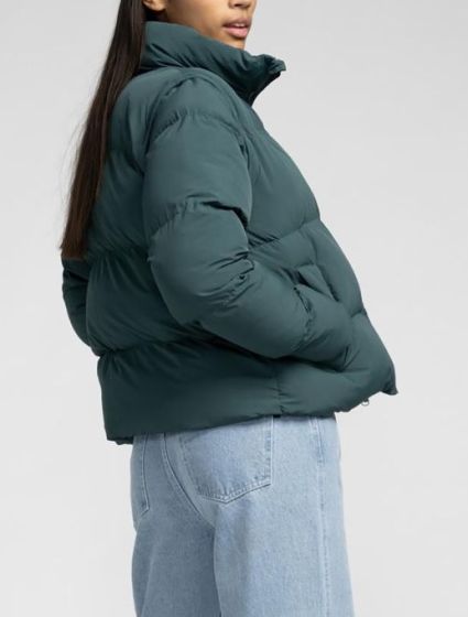 Santa Cruz Strip 2 in 1 Quilted Jacket-Emerald | Santa Cruz |